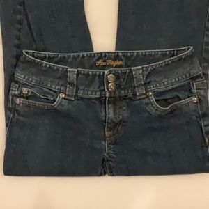 Ann Taylor Modern Fit Linsay Waist Denim Blue Jeans Size 2